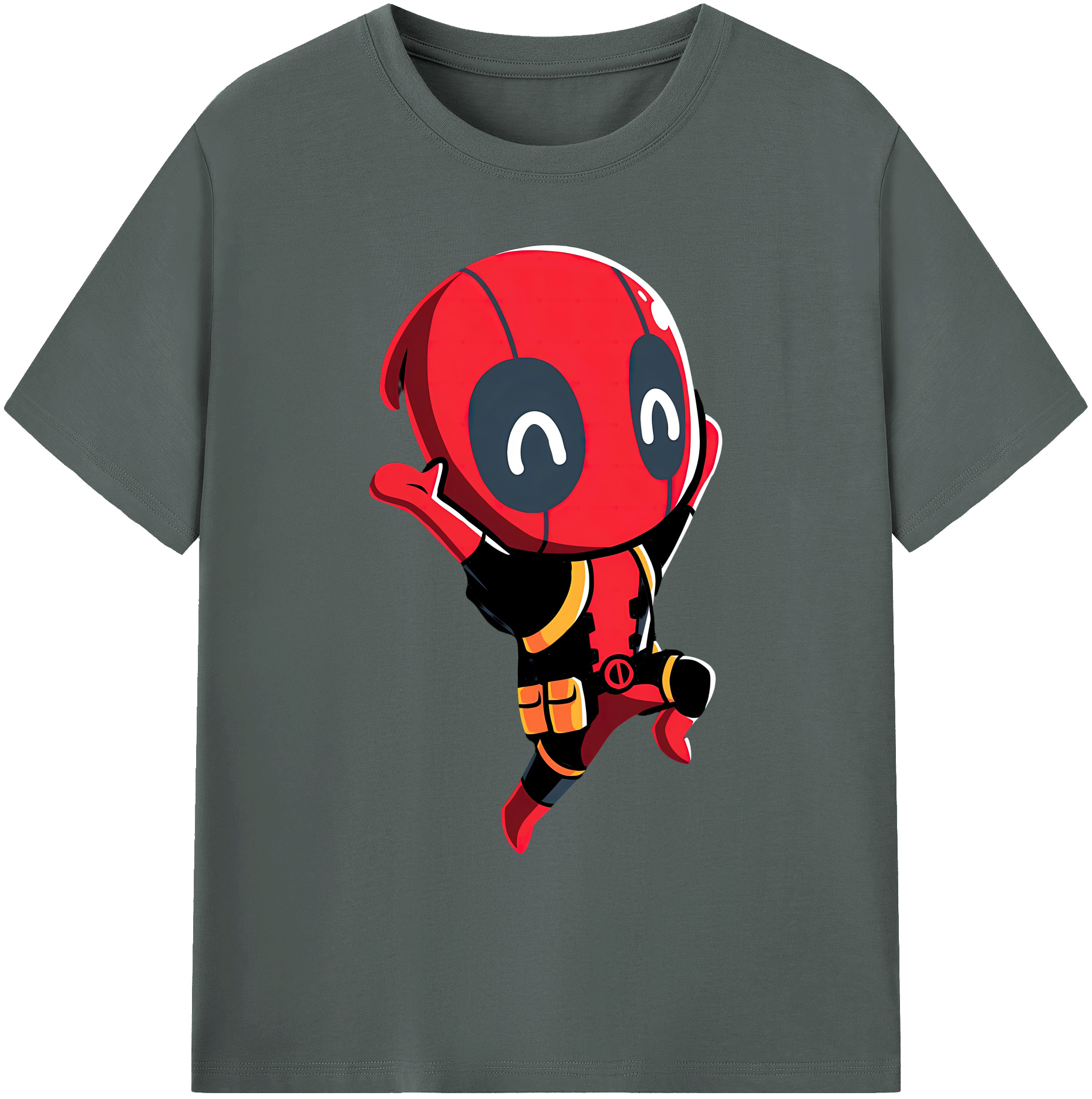 （画像用） Deadpool デッドプール 綿100％ メンズ半袖Tシャツ｜肌触りやわらか＆通気性